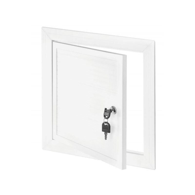 250x400mm White PVC Chamber Cover Inspection Hatch Door Access Panel Grille