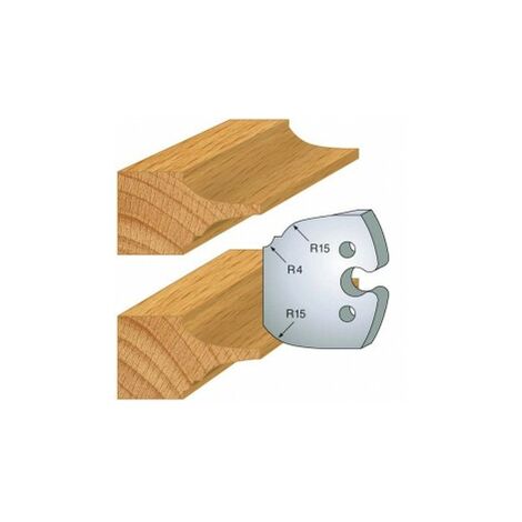 252 : jeu de 2 fers 50 mm plate bande double pour porte outils 50 mm