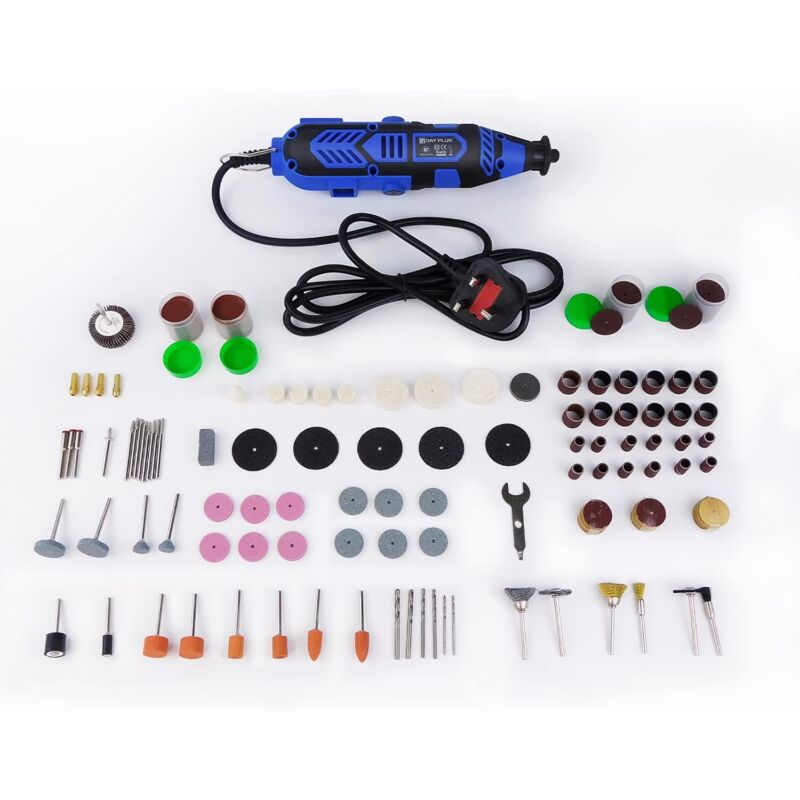 252 pcs ensemble de broyeur outil de meulage machine de meulage outil multifonction 135W