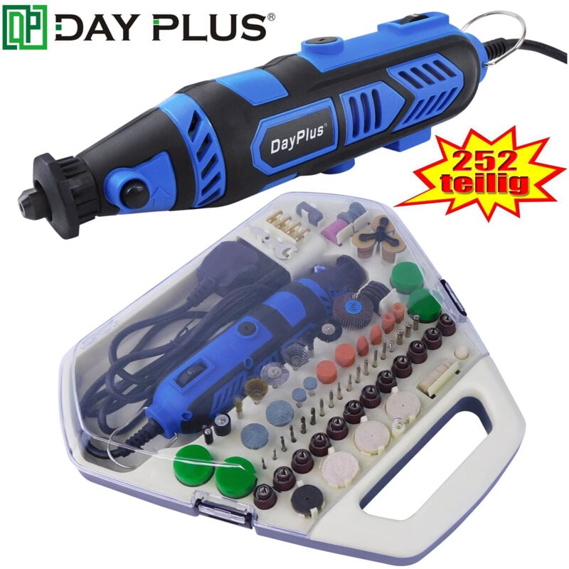 252 pièces - outils meuleuses meuleuses meuleuses meuleuses accessoires de forage