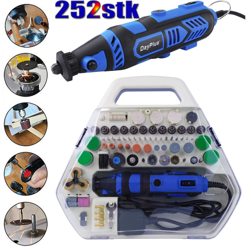 252 tlg meuleuse set meuleuse outil multifonctionnel 135w