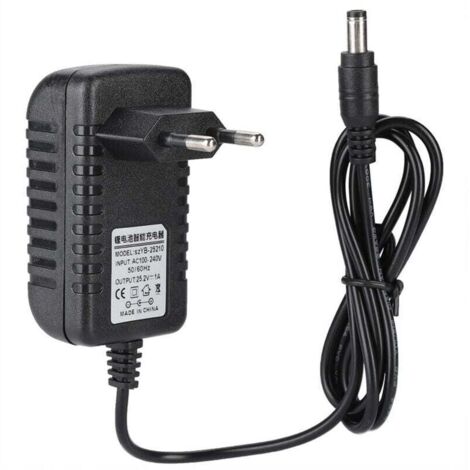 25,2 V/1 A Schnellladeadapter für Li-Ionen-Akkus, 100–240 V Eingang, mehrstufiger Schutz, EU-Stecker
