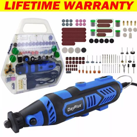 252pcs Rotary Multi Tool Set Dremel Compatible Accessories Mini Drill Hobby Case
