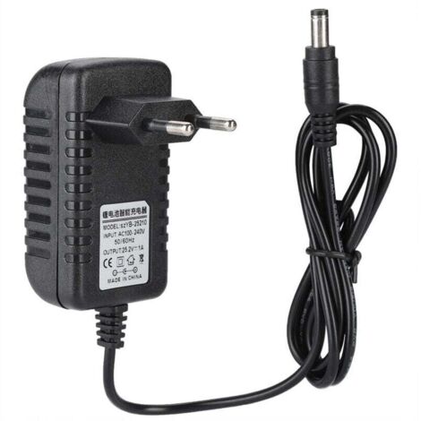 25.2V/1A Fast Charging Li-ion Charger Adapter, 100-240V Input, Multi-Level Protections, EU Plug