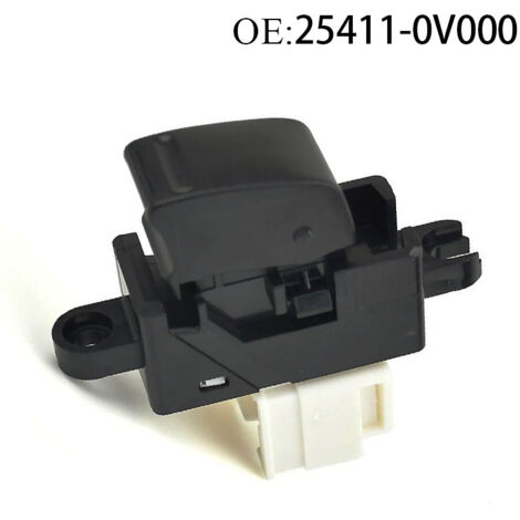 25411-0V000 convient à l'interrupteur de lève-vitre électrique Nissan Paladin 04-13, interrupteur simple pour vitre automobile.
