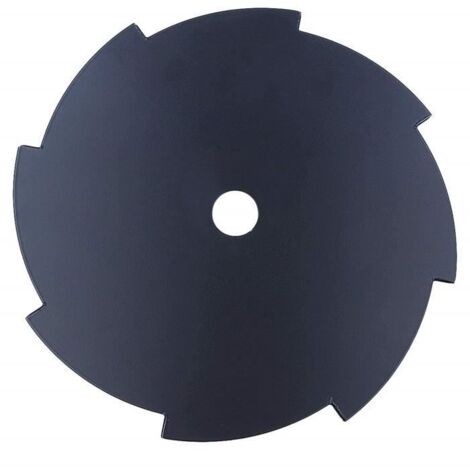 254mm × 25.4mm 8T lames de débroussailleuse pour tondeuse à gazon.
