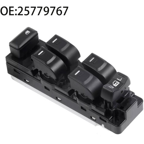 25779767 est un interrupteur de lève-vitre électrique pour les véhicules Chevrolet Colorado 2008-2012.