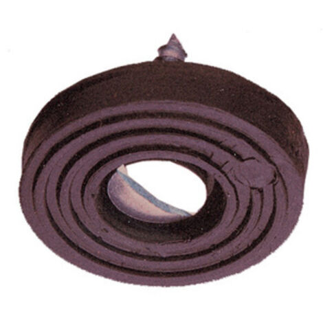 25CF CONFEZIONE 8 SOTTOSEDIE CON VITI 28 MM NERO