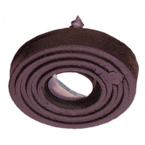 25CF CONFEZIONE 8 SOTTOSEDIE CON VITI MM.25 NERO