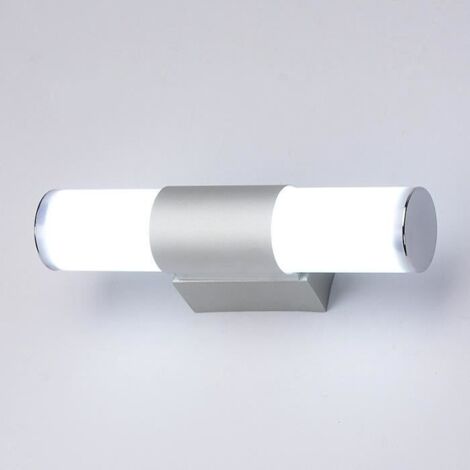 25CM 12W LED Lampe Miroir Tube Murale Etanche Salle de bain - Applique Lumière Blanche Douce Intérieur