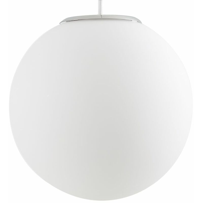 LED Ceiling Pendant Shade Frosted Glass Globe - No Bulb