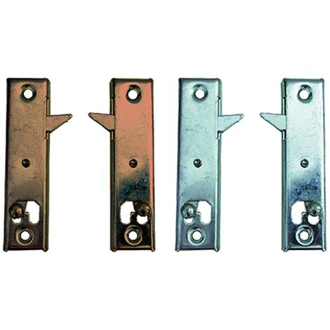 25COPPIE BLOCCATAPPARELLE 'SICUR BLOCK' BRONZATO DX/SX