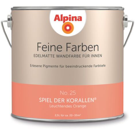 2,5L ALPINA Feine Farben Spiel der Korallen No.25 - No. 25 Spiel der Korallen