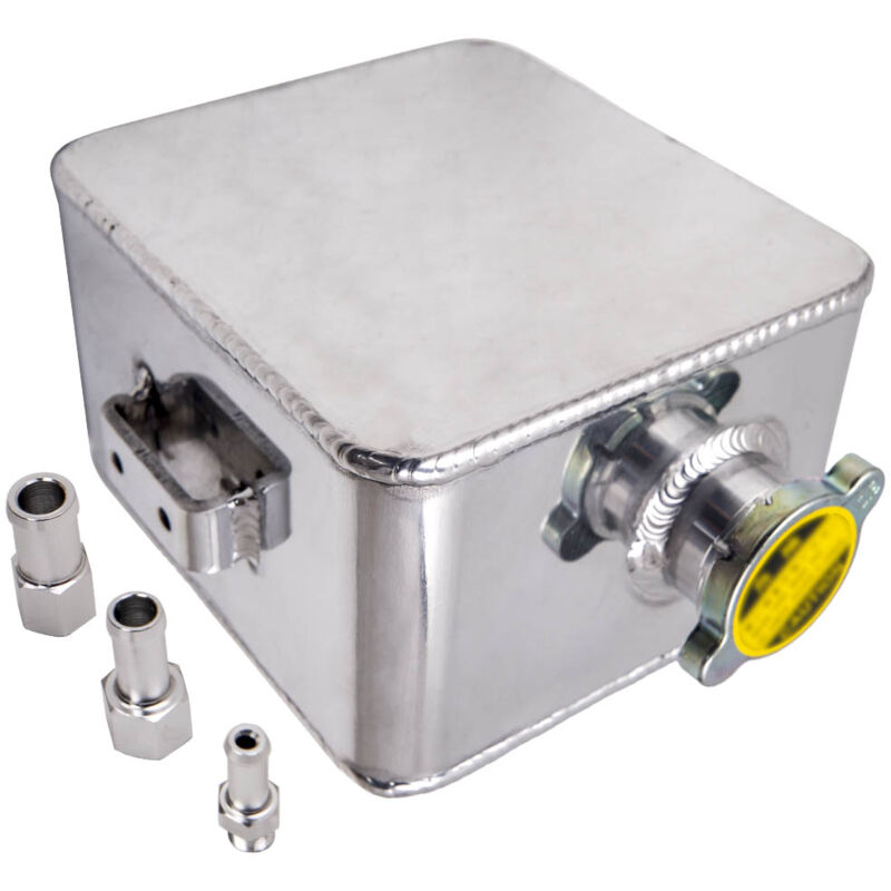 Image of BFO - 2,5Liter Aluminium Kühlmittel Überlauf Ausgleichsbehälter Wassertank Universal
