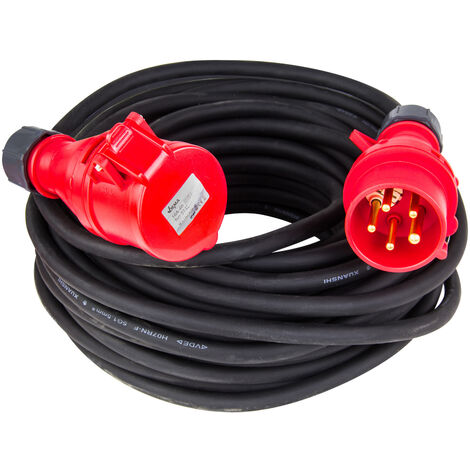 25m CEE Verlängerungskabel H07RNF 16A 5x1,5mm²
