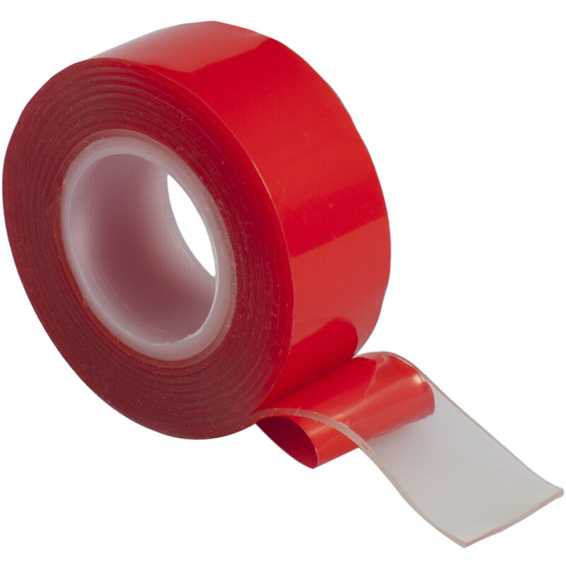 

2,5 m. cinta adhesiva doble cara alta resistencia transparente 19 mm. (Köppels C1006T) (Blíster)