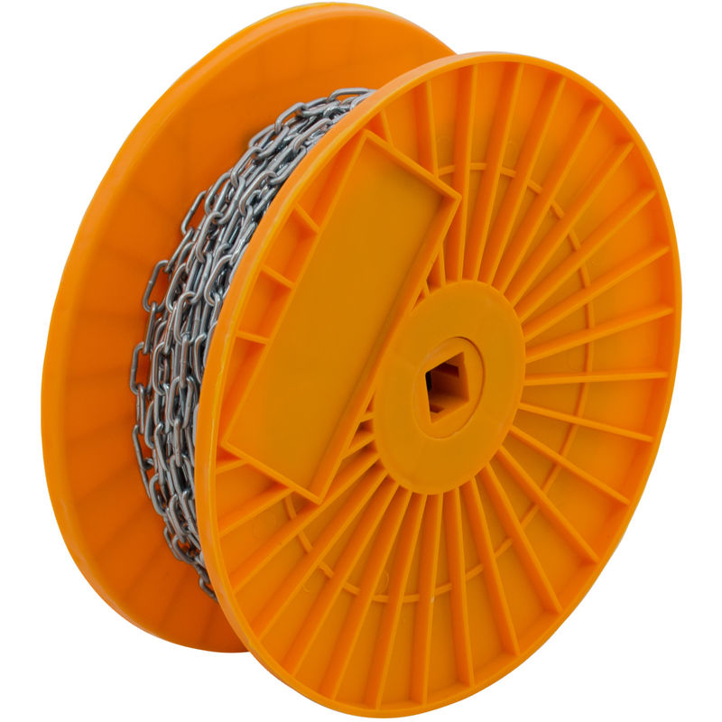 

25m de cadena soldada con eslabon corto, grosor 2mm