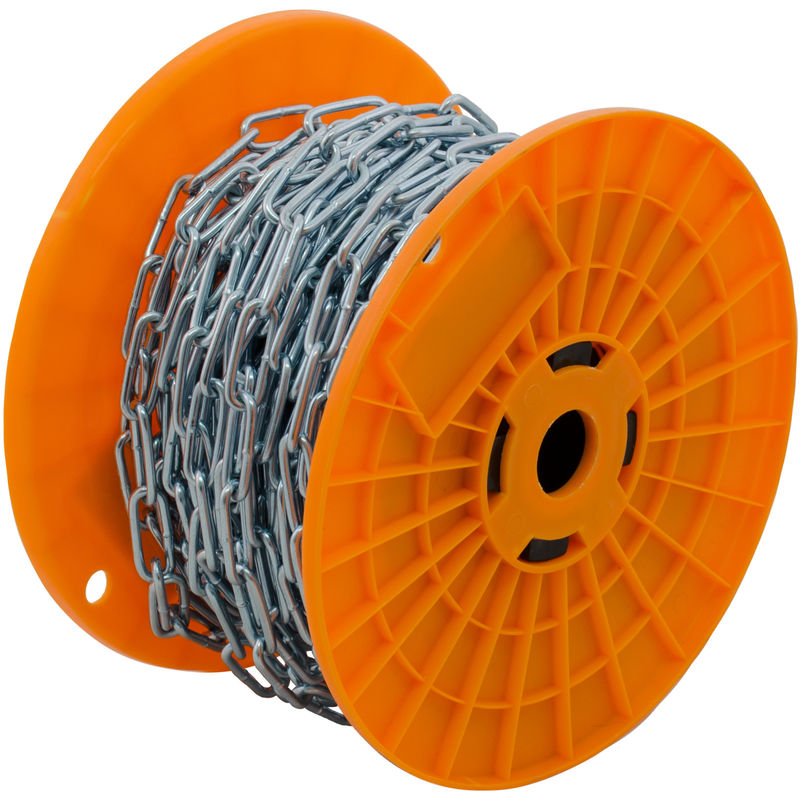 

25m de cadena soldada eslabon largo, grosor 3mm