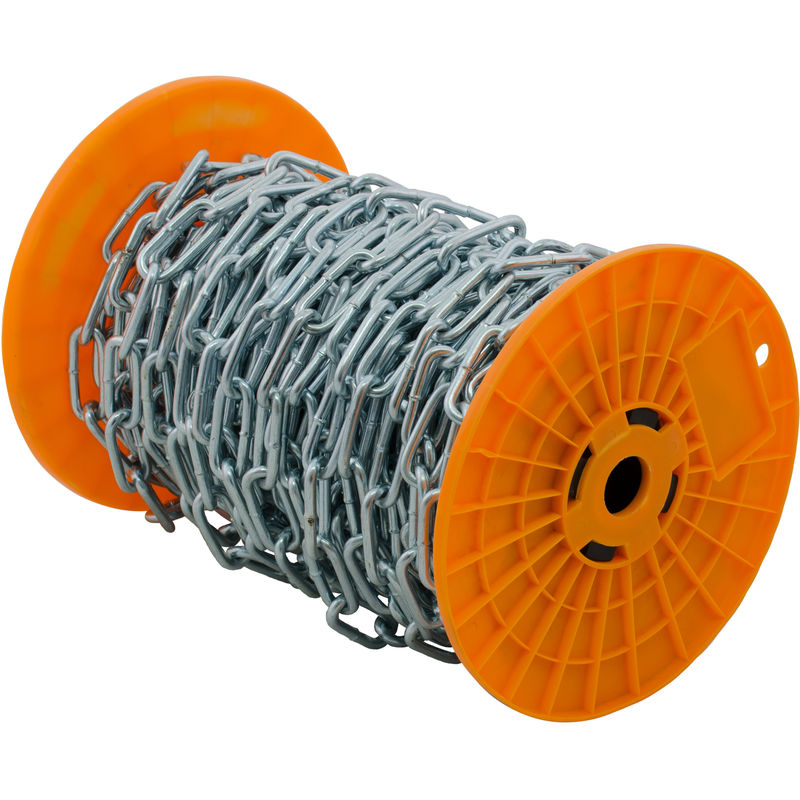 

25m de cadena soldada eslabon largo, grosor 5mm