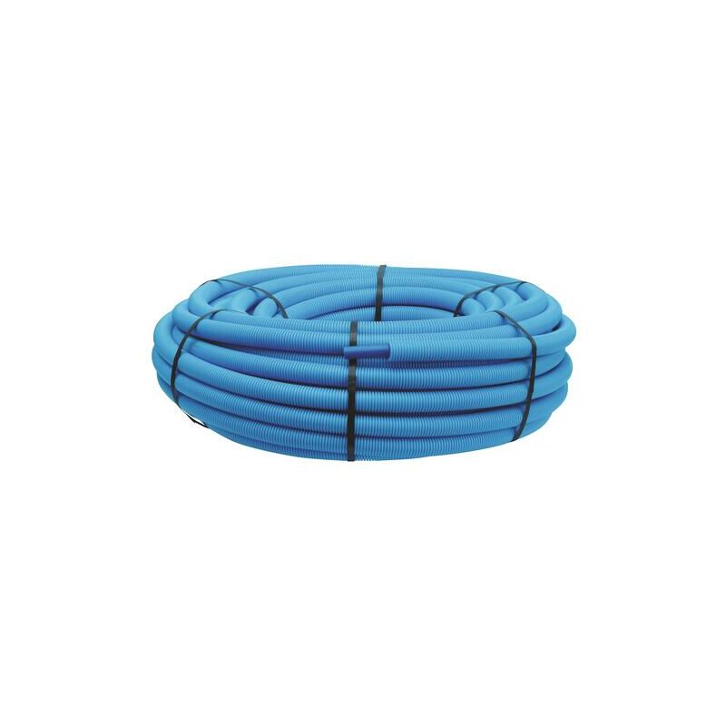 Tube per gainé bleu Ø12 - longueur 100 m