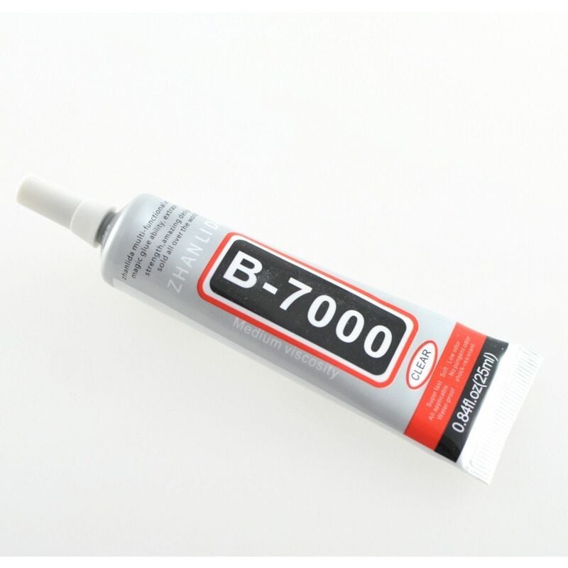 

25ml B7000 Pegamento líquido transparente para fijar pantallas, marcos, cristales, táctiles y hobby