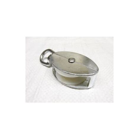 25MM Awning Pulley Single Nylon Sheave Swivel Eye - Rope Line Pulling