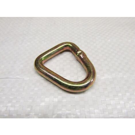 25MM Delta Link Zinc Plated 0.8 Ton (Secure Yellow Passivated Ratchet Lashing Fitting)