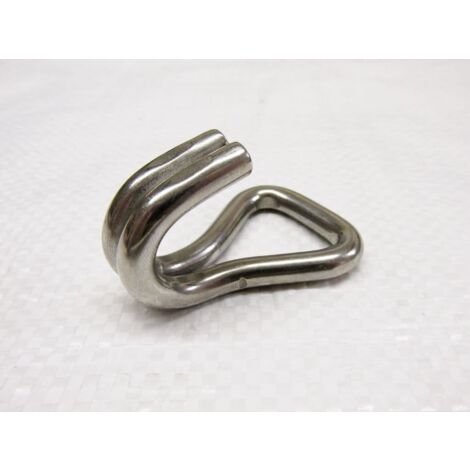 25MM J Claw Hooks Stainless Steel (0.8 Ton Ratchet Lashing Webbing Secure Fitting)
