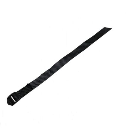 25MM X 450MM Black Strap Assembly - Luggage Tie Down Strap Easy Adjust