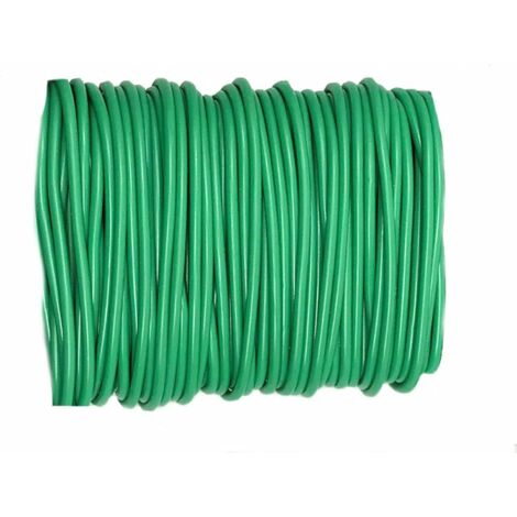 Garden Wire Cable Tie for Soft and Flexible Plant Support 25mm*10m Green  Twine