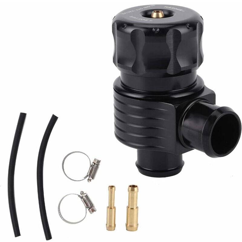 25mm/1in Turbo Blow Off Valve Kit Aluminium bov Dump Valve Universal Auto Car Accessoire