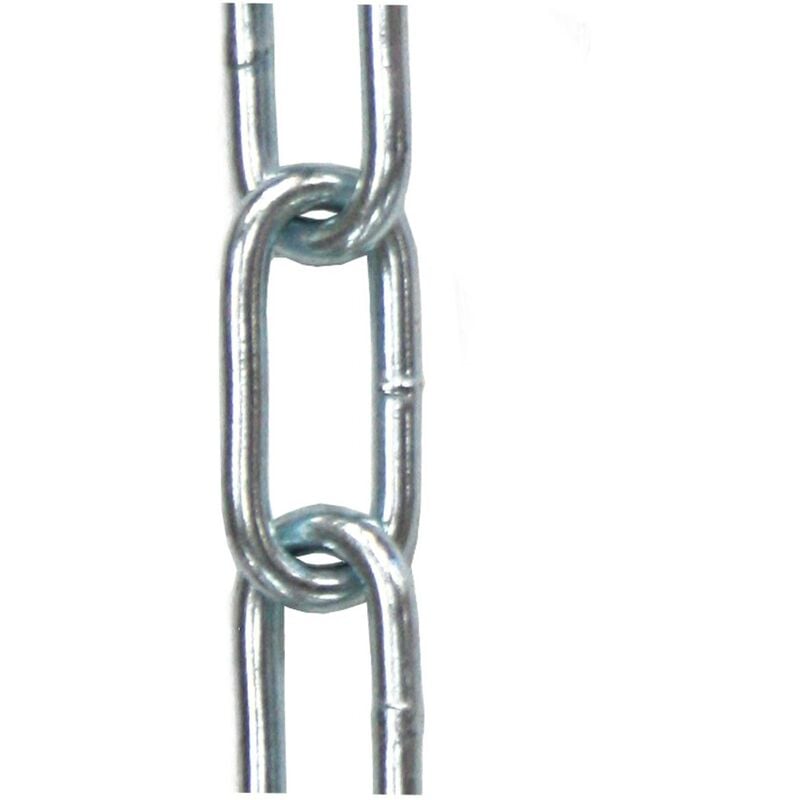 30mtr Length 6mm Galvanised Long Link Chain Max Load 200kg DIN763
