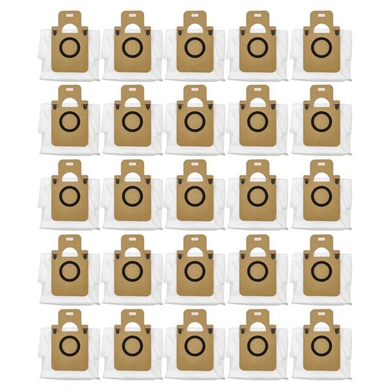 Image of Tlily - 25Pcs für Bot D10 Plus Staubbeutel Zubehör Roboter-staubsauger Müll Ersatz Teile