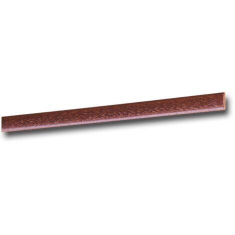 25PZ CORNICE PER PARATI 4,5X14 LISCIA 200 CM MOGANO