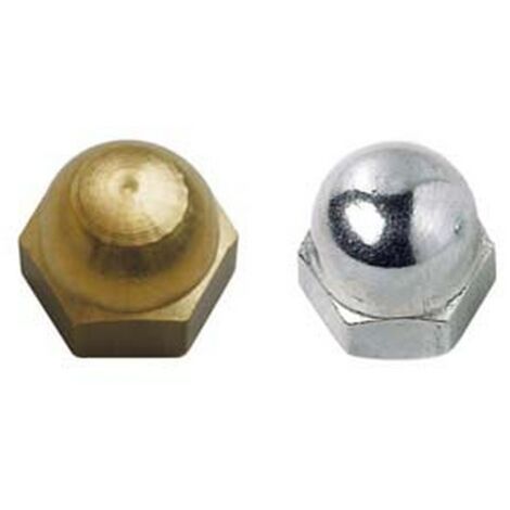 25PZ DADO CIECO IN OTTONE - ø mm.12 in ottone