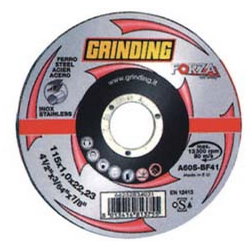 Image of Grinding - 25PZ dischi da taglio sottile centro piano per ferro/inox 'forza' MM.230 - MM.230X1,9 foro 22,2 da taglio per ferro/inox