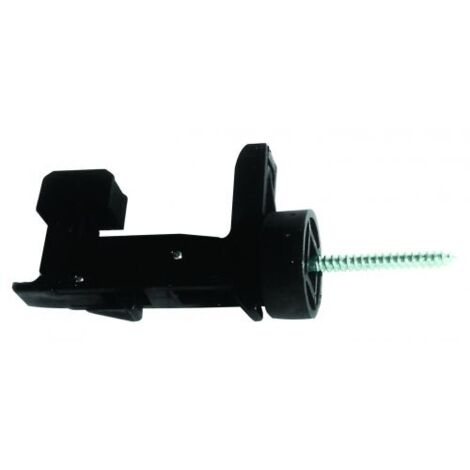 25PZ FERMAIMPOSTE A SCATTO NERO VITE MM.70 + TASSELLO