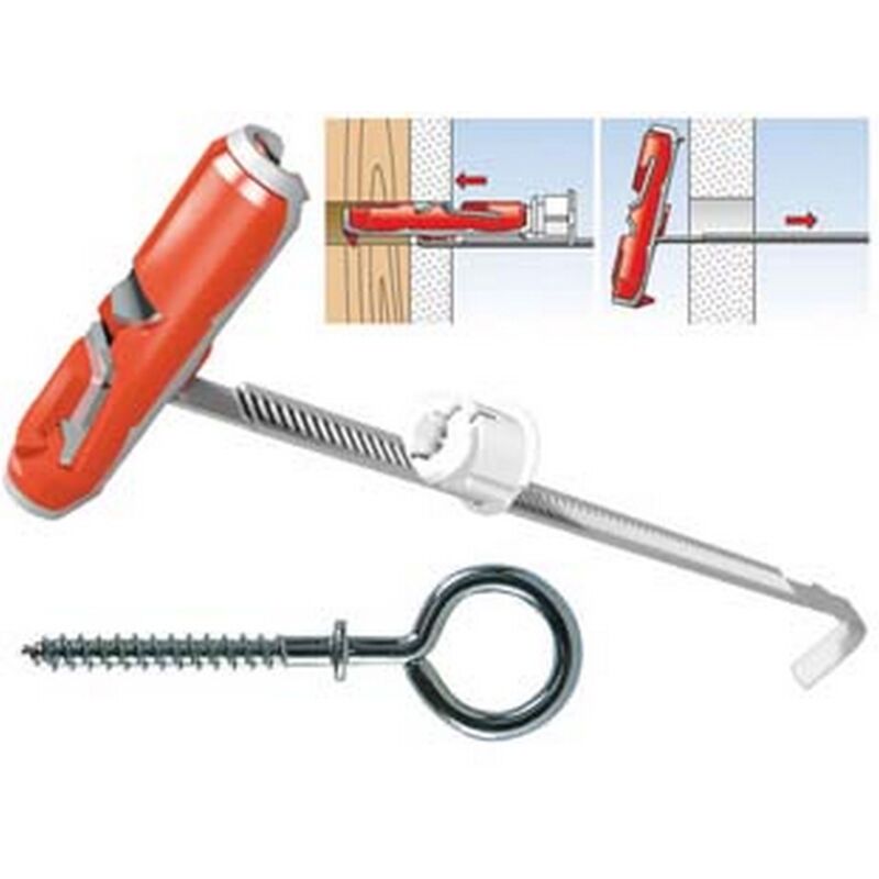 25pz Fissaggio Basculante in Nylon Duotec 10o