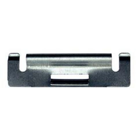 25PZ GANCIO DI ATTACCO PER RULLO OTTAGONALE PER LAMA PLASTICA - mm.100x31h.