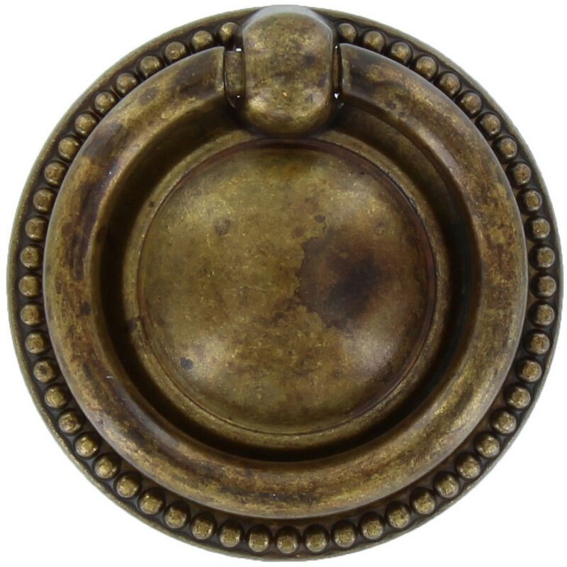 Image of 25PZ maniglia antichizzata ART.12212 MM.50 ottone antico