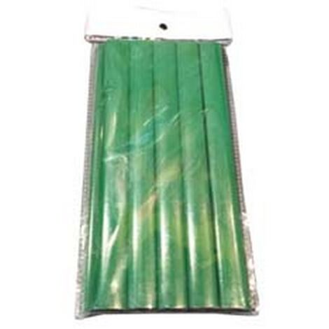 25PZ MATITA DA FALEGNAME E MURATORE VERDE 245x12x7 mm - mina 4H -