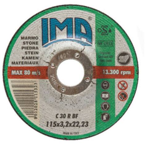 25PZ MINIDISCO X MARMO IMA DIAMETRO 115X3,2