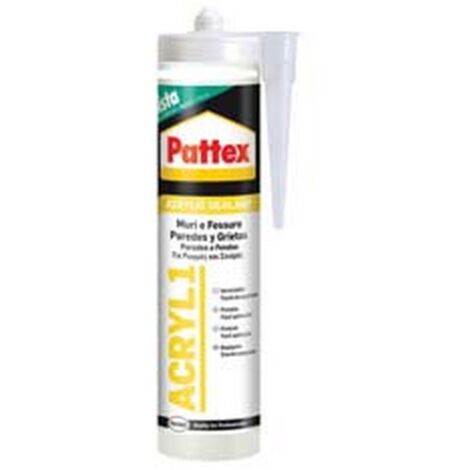 25PZ PATTEX SIGILLANTE SISTA ACRYL1 COLORATO - ml.300 bianco