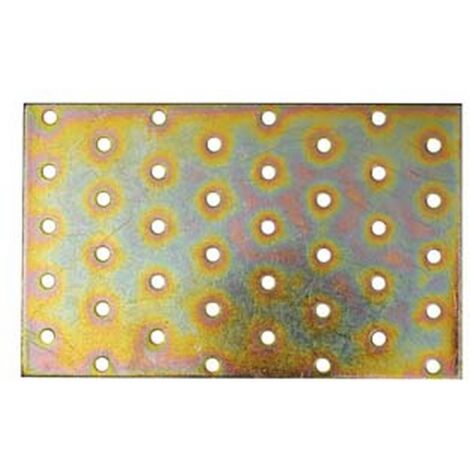 25PZ PIASTRA DI GIUNZIONE DRITTA LARGHEZZA MM.100 - mm.120x100