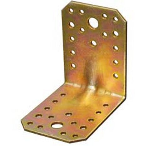 25PZ PIASTRA DI GIUNZIONE PIEGATA AD ANGOLO PESANTE LARGHEZZA MM.65 - mm.85x85x6