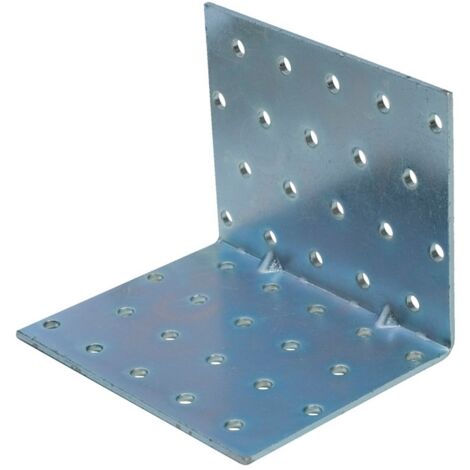 25PZ PIASTRINA DI GIUNZIONE  ad angolo mm.  40x40x100 L