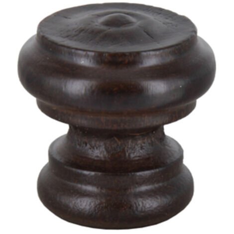 25PZ POMOLO IN LEGNO NOCE ART. 102C MM.30
