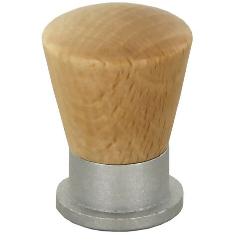 25PZ POMOLO IN LEGNO/OTTONE SFERICO ART. 745 mm 19 frassino