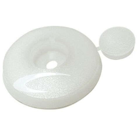 25PZ RONDELLONE NYLON CON ESPANSO PER LASTRA DI POLICARBONATO DIAMETRO 40MM (CIRCA),LUNGHEZZA GAMBO 10 MM