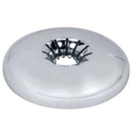 25PZ ROSETTA LUSSO UNIVERSALE APRIBILE ABS CROMATA - ø interno da mm.10 a mm.16